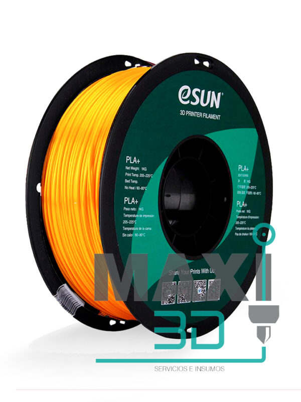 PLA+ 1.75mm 1KG Oro - eSUN - Imagen 3