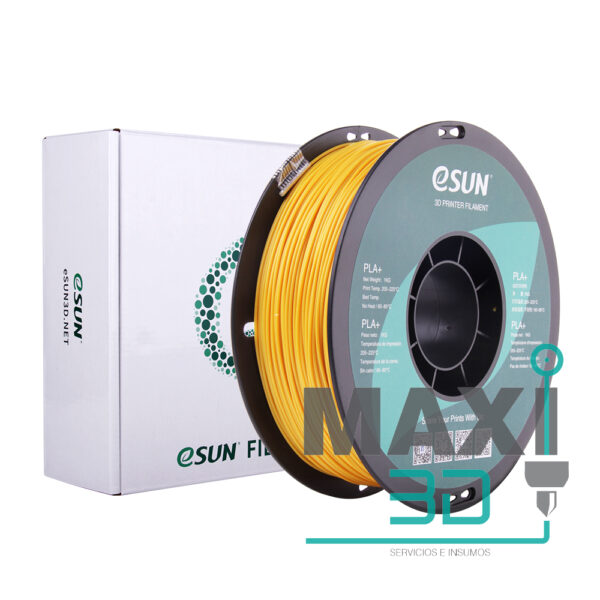 PLA+ 1.75mm 1KG Oro - eSUN - Imagen 2