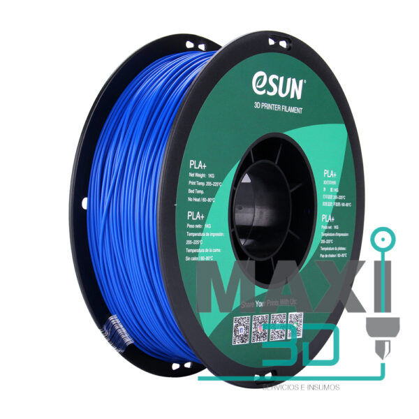 PLA+ 1.75mm 1KG Azul - eSUN - Imagen 5