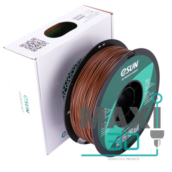 PLA+ 1.75mm 1KG Café Oscuro - eSUN - Imagen 2