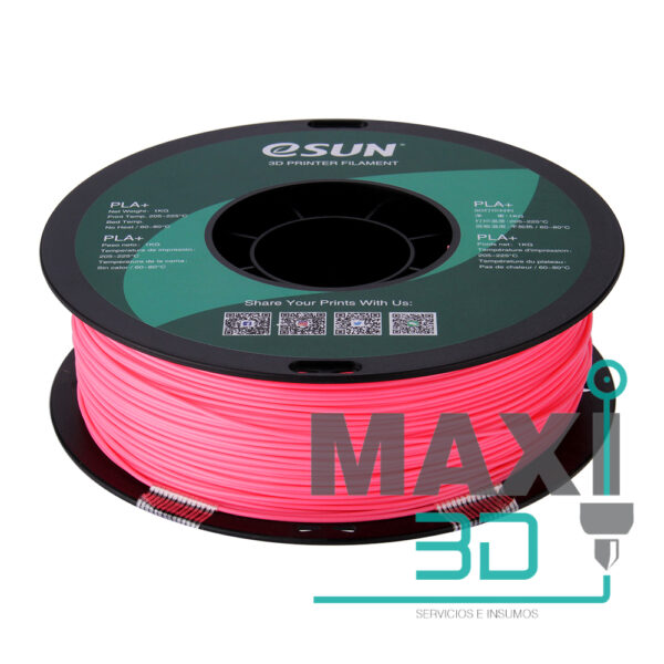 PLA+ 1.75mm 1KG  Rosado- eSUN - Imagen 5