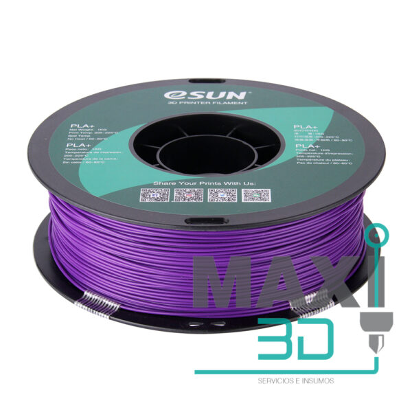 PLA+ 1.75mm 1KG Púrpura - eSUN - Imagen 4