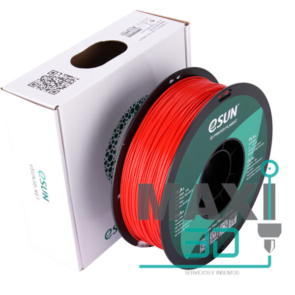 PLA+ 1.75mm 1KG  Rojo - eSUN - Imagen 2