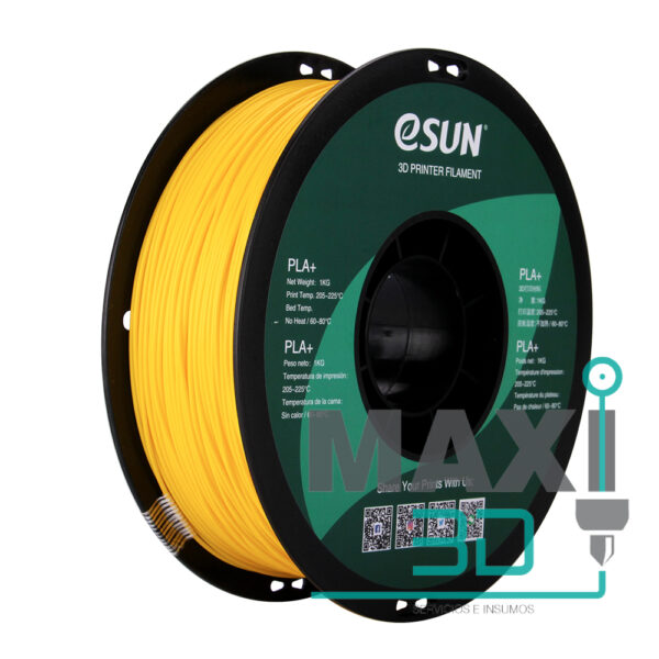 PLA+ 1.75mm 1KG Amarillo - eSUN - Imagen 6