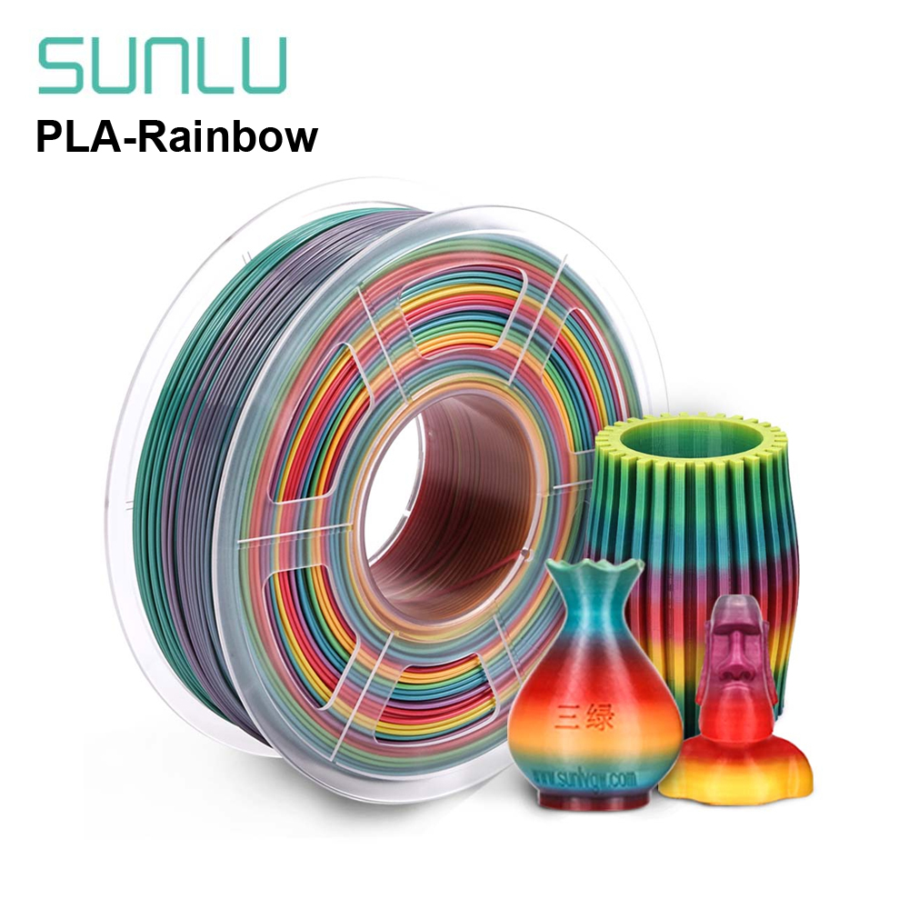 PLA 1.75mm 1KG Rainbow- Sunlu – Maxi3D