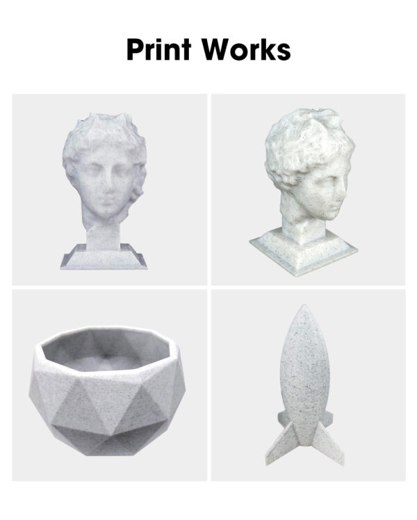 eMarble 1.75mm 1KG Mármol - eSUN - Imagen 10
