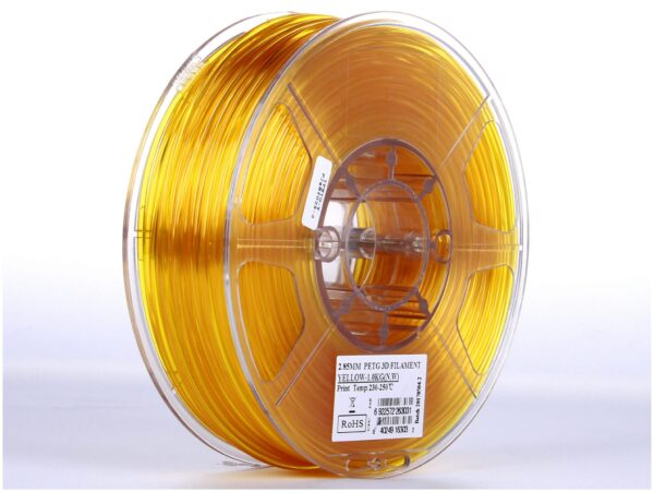PETG 1.75mm 1KG Amarillo Translúcido- eSUN - Imagen 2