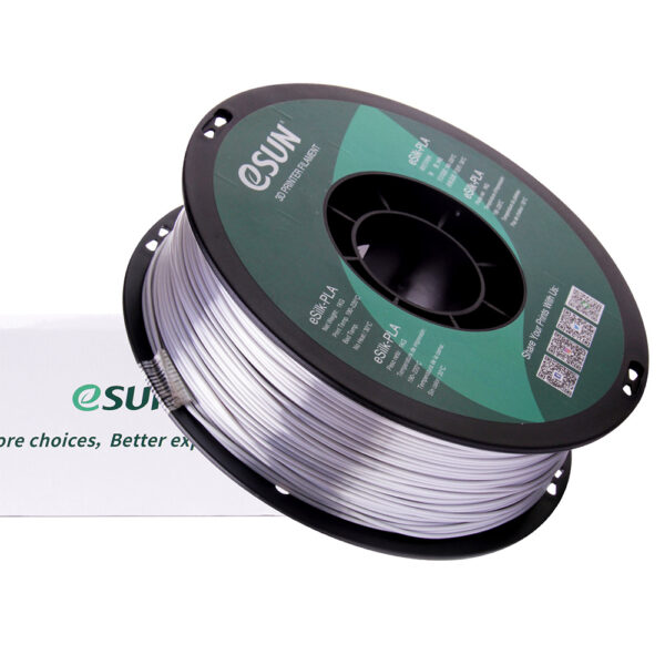 Silk 1.75mm 1KG Plata – eSUN - Imagen 2