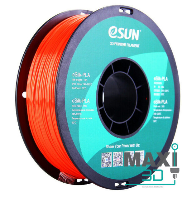 Silk 1.75mm 1KG Jacinth – eSUN - Imagen 5