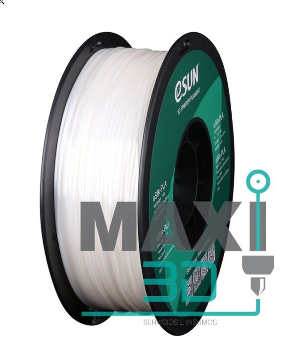 Silk 1.75mm 1KG Blanco – eSUN - Imagen 3