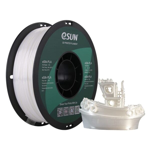 Silk 1.75mm 1KG Blanco – eSUN