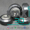 Rueda silicona con rodamiento - Imagen 2
