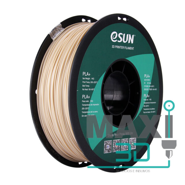 PLA+ 1.75mm 1KG Blanco Hueso- eSUN - Imagen 6