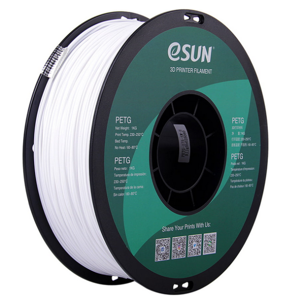 PETG eSUN 1.75mm Blanco