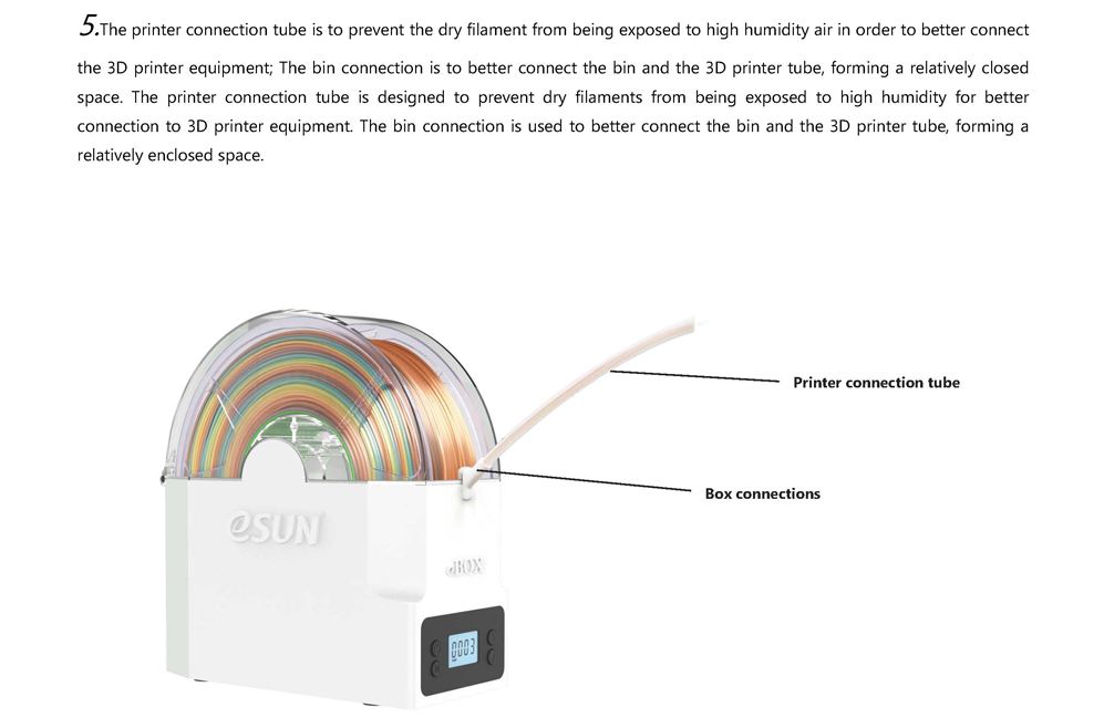 Secadora Filamento eSUN Lite