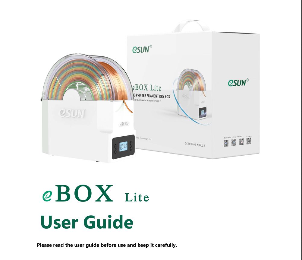 Secadora Filamento eSUN Lite