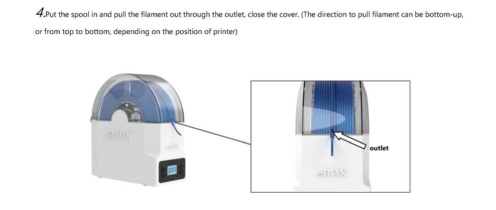 Secadora Filamento eSUN Lite