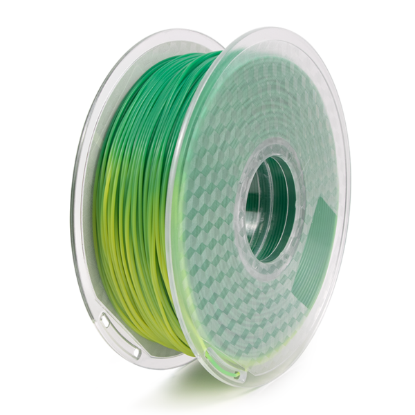 PLA T° Change 1.75mm 1KG Verde-Amarillo