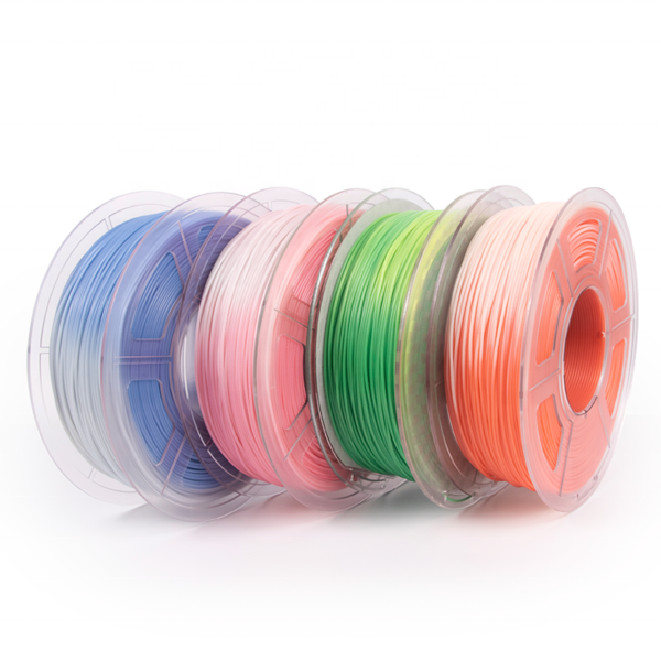 PLA T° Change 1.75mm 1KG Verde-Amarillo - Imagen 3