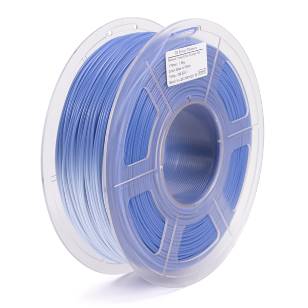 PLA T° Change 1.75mm 1KG Azul-Blanco