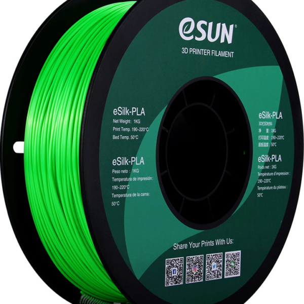 Silk 1.75mm 1KG Green – eSUN
