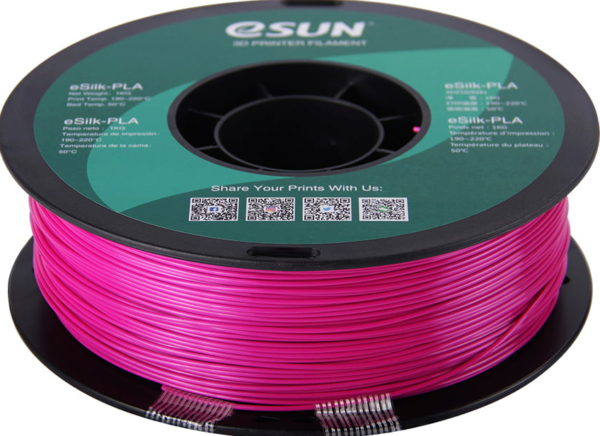 Silk 1.75mm 1KG Violeta – eSUN - Imagen 2