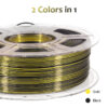 Silk 1.75mm 1KG Magic Dual Color Amarillo-Negro - Imagen 4