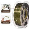 Silk 1.75mm 1KG Magic Dual Color Amarillo-Negro - Imagen 6