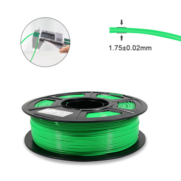 PLA 1.75mm 1KG Green - Maxi - Imagen 4
