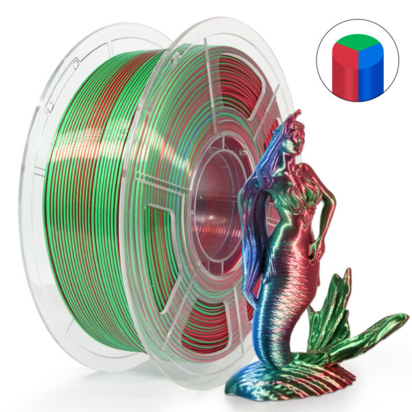 Filamento Magic Tricolor Red Green Blue