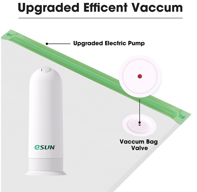 Almacenamiento al vacío eVacuum Kit Pro eSUN