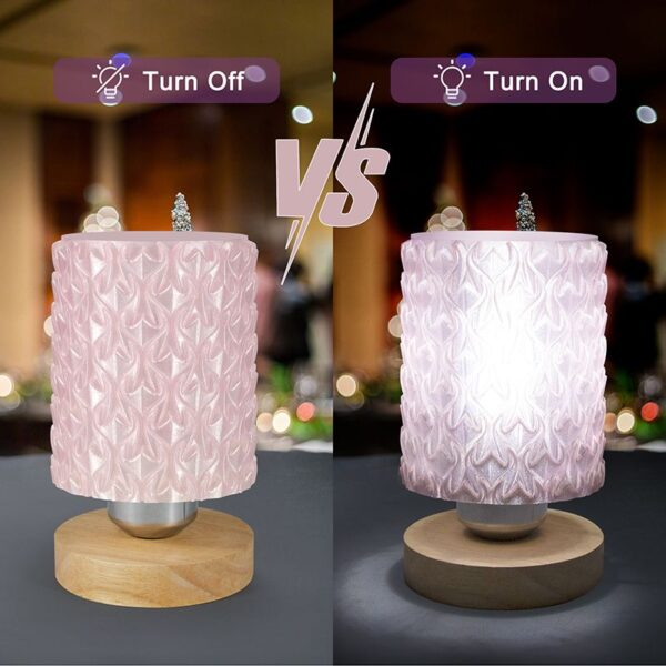 PLA Clear Glitter Cherry Blossom Pink
