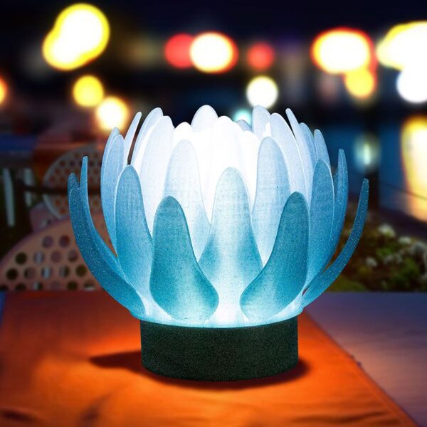 PLA Clear Glitter filament Sky Blue