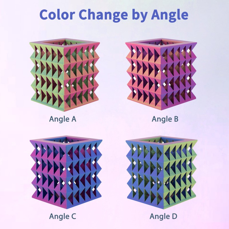 PLA Matte Tri Color Iris Sapphire