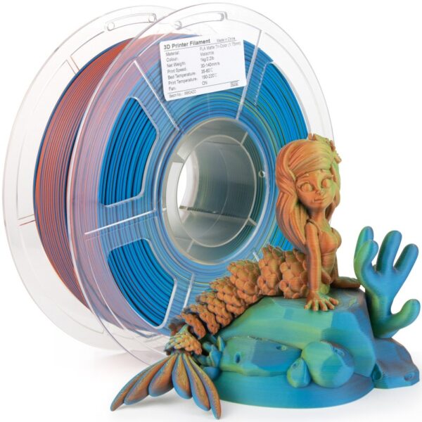 PLA Matte Tri Color - Malachite