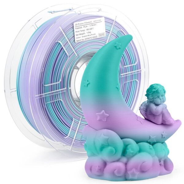 PLA Plus Gradient Bluish Green Purple