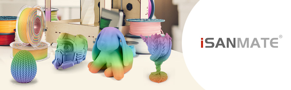 PLA Plus Rainbow iSANMATE