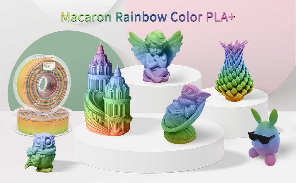 PLA Plus Rainbow iSANMATE