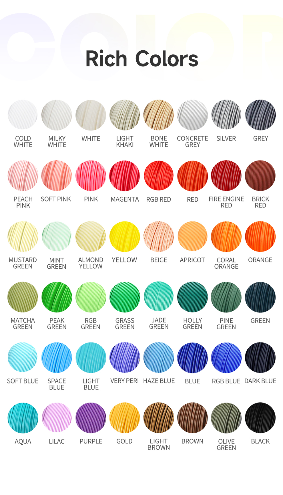 Filamento eSUN PLA+ PRO Carta