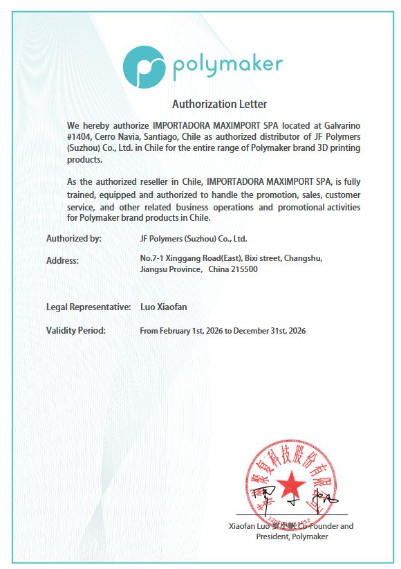 2026 02 10 12 14 19 UcRobotics Maxi3D Authorization Letter Polymaker 2026.pdf Mozilla Thunderb