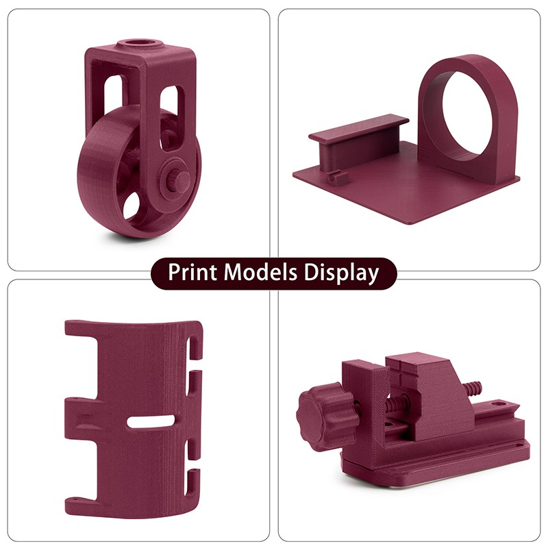 PETG CF Fibra Carbono Rojo