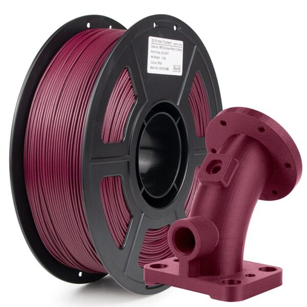 PETG CF Fibra Carbono Rojo