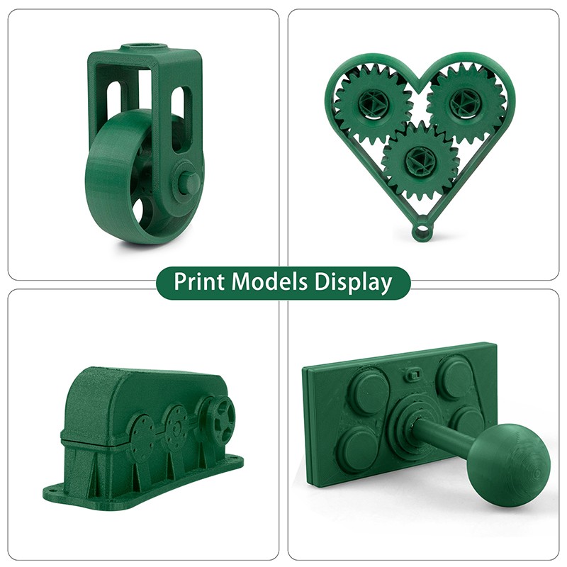 PETG CF Fibra Carbono Verde Militar