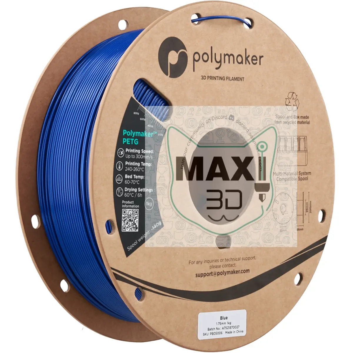Polymaker PETG Blue