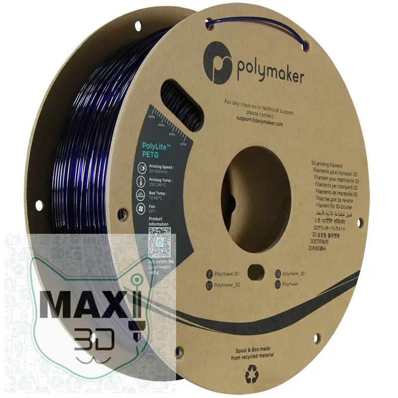 Polymaker PETG Translucent Blue