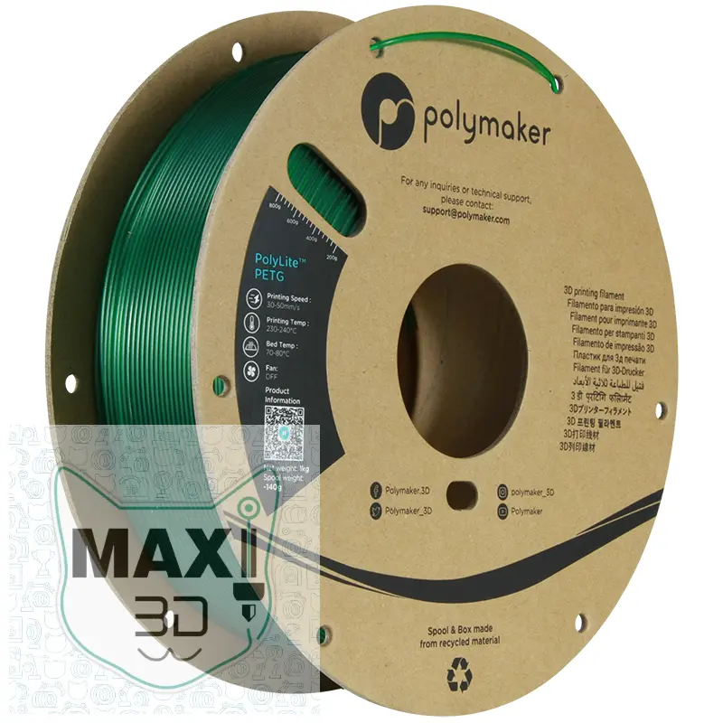 Polymaker PETG Translucent Green