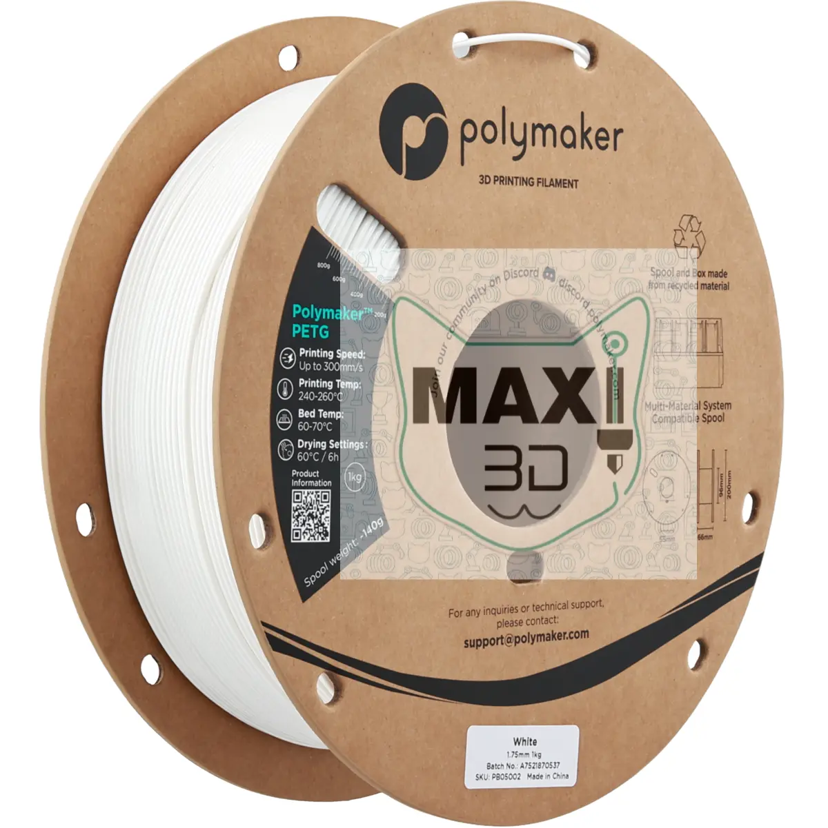 Polymaker PETG White