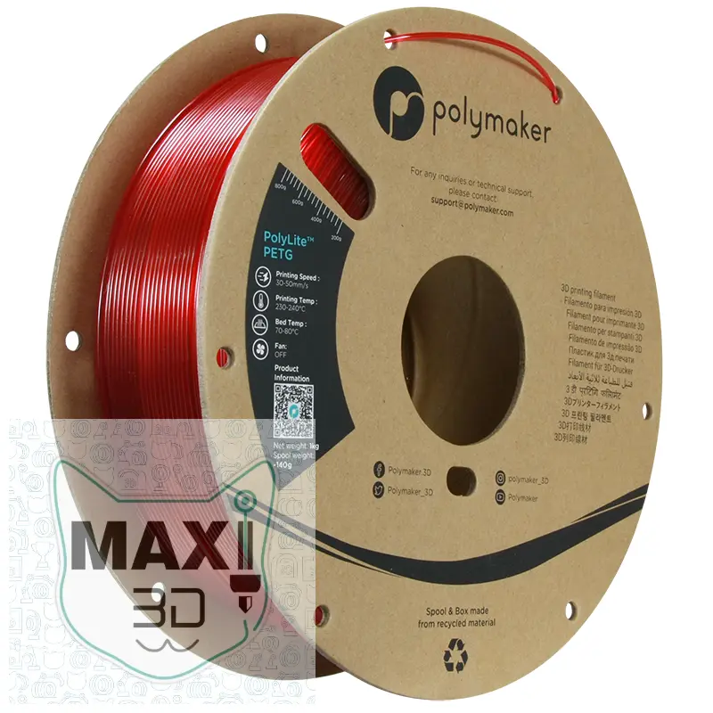 Polymaker Translucent Red