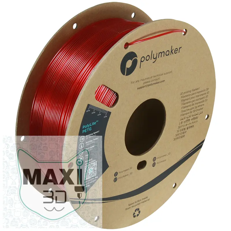 Polymaker Translucent Red